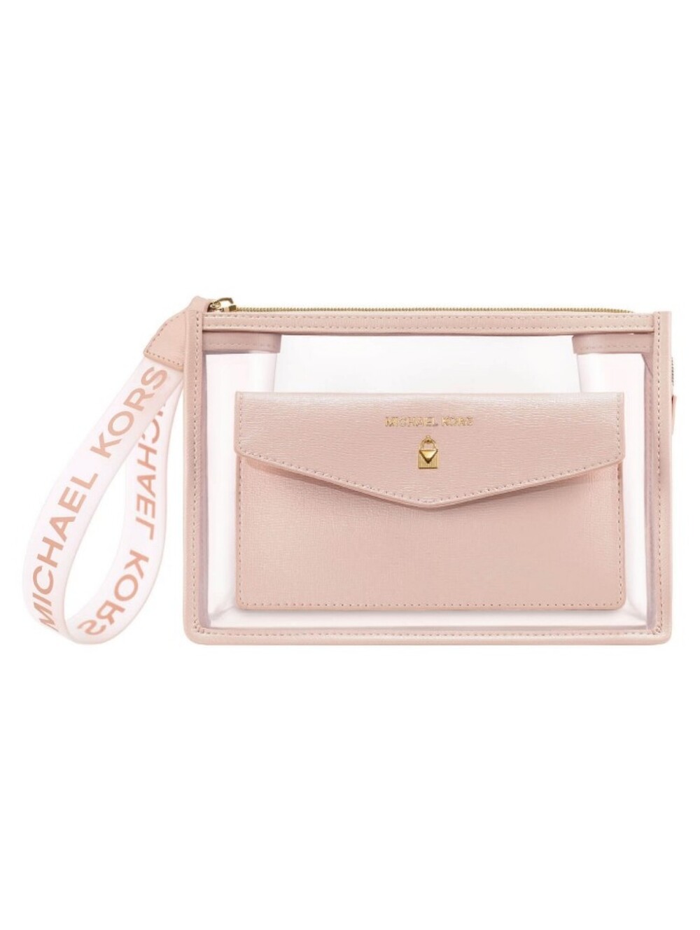 Michael Kors Clear Wristlet